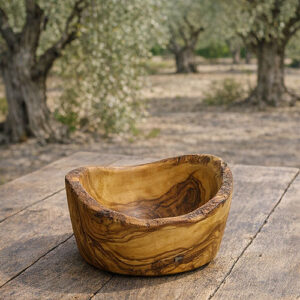 Olivenholz-Schälchen rustikal