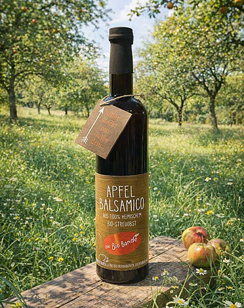 Apfel-Balsamico von der Streuobstinitiative Baden-Württemberg