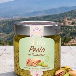 Pistazienpesto DOP aus Bronte auf Sizilien