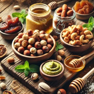 Haselnüsse, Mandeln, Pistazien & Co