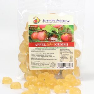 Apfelsaft Fruchtgummi mit dem Saft von baden-württembergischen Streuobstäpfeln 150g