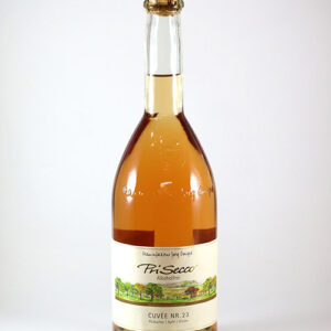 PriSecco Cuvée Nr. 23 - Rhabarber, Apfel u. Blüten von der Manufaktur Jörg Geiger 0,75l, Alkoholfrei!