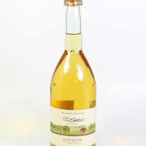 PriSecco Aecht Bitter! - Grüne Jagdbirne, Wermut - Manufaktur Jörg Geiger 0,75l, Alkoholfrei!