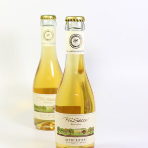 PriSecco Aecht Bitter! - Grüne Jagdbirne, Wermut - Manufaktur Jörg Geiger 200 ml, alkoholfrei!