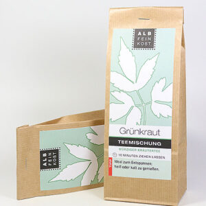 Grünkraut. BIO Teemischung von Albfeinkost 60g