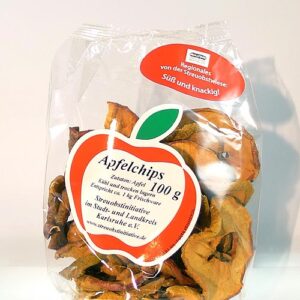 Apfelchips von der Streuobstinitiative Bruchsal