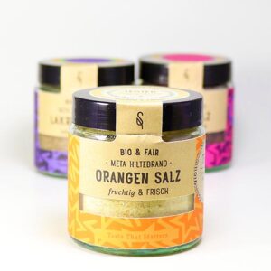 Orangen Salz - Gewürzzubereitung von Meta Hiltebrand, SoulSpice BIO & FAIR 70g