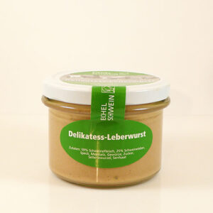 Delikatess-Leberwurst - Eichelchwein von der Waldweide