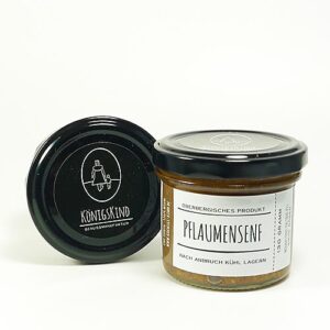Pflaumensenf von Königskind - 63 % Frucht