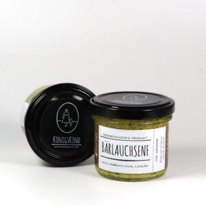 Bärlauchsenf von Königskind - Bärlauch aus Wildsammlung