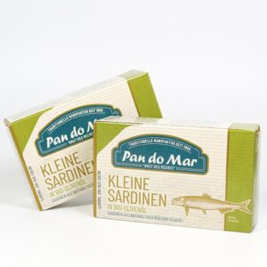 Kleine Sardinen in BIO-Olivenöl von Pan do Mar (Wildfang)