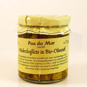 Makrelenfilets in BIO-Olivenöl