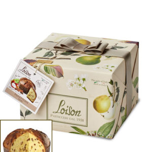 Panettone mit Birnen und Zimt - Panettone Noël con Pera e Cannella von Loison 500g