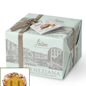 Traditioneller Panettone mit Pistazien - Veneziana al Pistacchio von Loison 600g