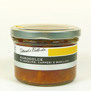 Davide Palluda's Agrodolce di Verdure, Capperi e Basilico