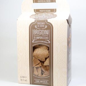 Hauchdünnes knuspriges Feingebäck mit Kakao - Brigidini di Lamporeggio Croccanti al Cacao