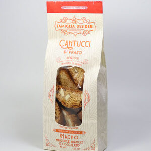 Cantuccini M.A.CHO. mit Mandeln, Orange und Schokolade - Cantucci di Prato Sfiziosi 180g