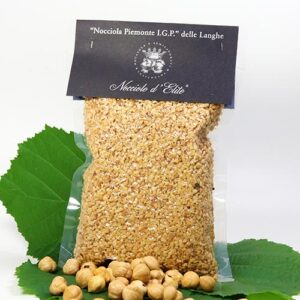 Gehackte, geröstete Haselnüsse (Piemont) - Granella di Nocciola Piemonte I.G.P. 250g, Nocciole d'Elite
