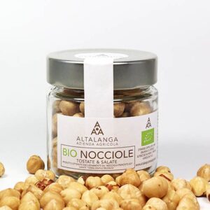 Leicht gesalzene BIO-Haselnüsse - BIO Nocciole tostate & salate 100g