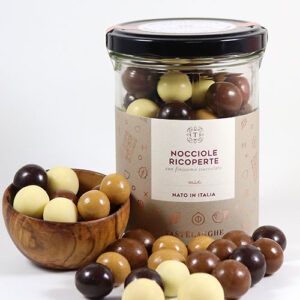 Piemont-Haselnüsse in Schokolade - Nocciole Ricoperta Mix 200g