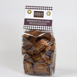 Mini-Gianduja-Pralinen mit Kaffee - Gianduiottini al Cafe con Nocciole Piemonte IGP 200g