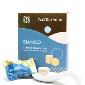 Weiße Trüffelpralinen mit Piemont Haselnüssen IGP, Tastelanghe 110g
