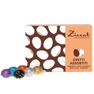 Ovetti misti - Eine hochfeine Auswahl an Schokoladeneiern aus Turin (Piemont) 180g