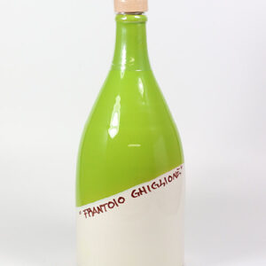 Natives Olivenöl extra, sortenreines Taggiasca-Olivenöl - Olio Extravergine di Oliva Cultivar Taggiasca, Ghiglione 500ml in Zierflasche grün