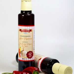 Würzöl - Condimento Aglio e Peperoncino a base di Olio Extra Vergine di Oliva, Frantoio Ghiglione