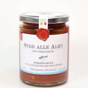 Sugo alle Alici - Tomatensoße mit Sardellen und Wildfenchel 290g