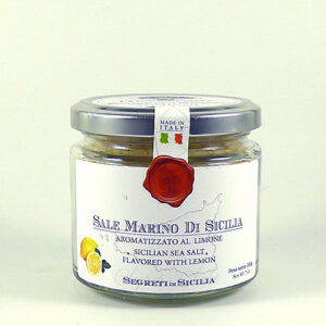 Meersalz mit Zitrone - Sale Marino di Sicilia Aromatizzato al Limone