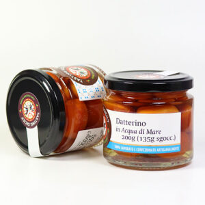 Datteltomaten in Meerwasser - Datterino in Acqua di mare 200g/135g, Tasting Sicily