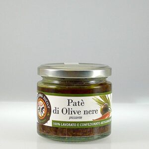 Patè di Olive nere piccante (Olivenpaté) - Tasting sicily
