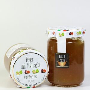 Feigenkonfitüre extra mit Malvasia - Confettura extra di Fichi con Malvasia 160g