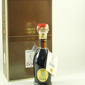 Balsamico-Essig - Aceto Balsamico Tradizionale di Reggio Emilia D.O.P. 'Oro'. Acetaia Dodi, mind. 25 Jahre gereift (gold)