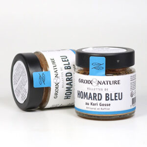 Rillettes de Homard Bleu au Kari Gosse - Hummer-Rillette von der Insel Groix 100g