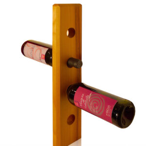 4er Flaschenhalter (Wand), 50 cm