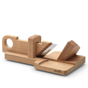 Puralpina Wursthobel (klein) mit schweizer Qualitätsklinge, Kirschbaum