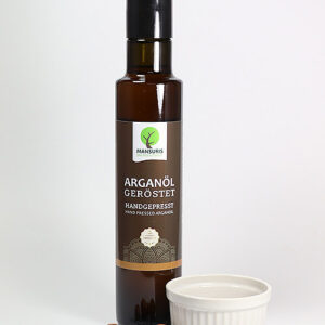 Arganöl aus Marokko - MANSURIS. Traditionell von Hand kalt gepresst. 250ml