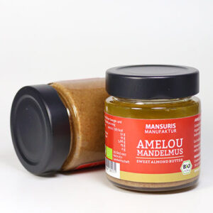BIO Amelou - Mandelmus geröstet mit Arganöl u. Honig