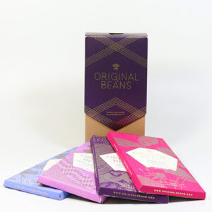 Original Beans Schokolade - Kollektion 4 Tafeln BIO