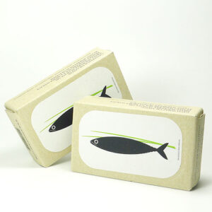 Kleine Makrelen in Olivenöl, Portugal