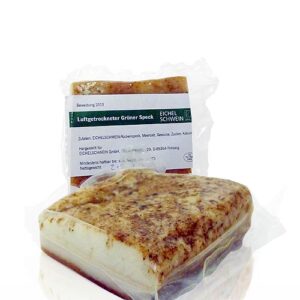 Eichelschwein von der Waldweide - Luftgetrockneter Grüner Speck