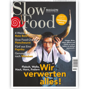 Slow Food Magazin 05/18 | Kampf für Saatgut: Vandana Shiva, 14 neue Rezepte in diesem Heft