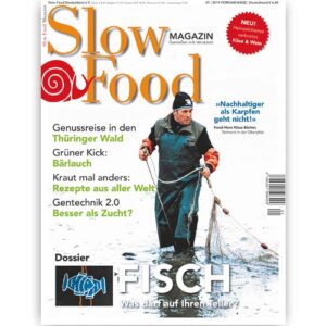 Slow Food Magazin 01/19 | Dossier: Fisch - Was darf auf Ihren Teller?, 10 neue Rezepte in diesem Heft