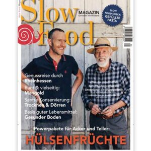 Slow Food Magazin 05/19 | Dossier: Hülsenfrüchte | 11 neue Rezepte im Heft