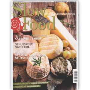 Slow Food Magazin 04/22 | Genuss-Schwerpunkt Käse | Dossier: 30 Jahre Slow Food Deutschland