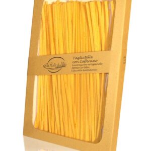 Tagliatelle con Zafferano (mit Safran), Italienische Gourmet-Pasta von La Pasta di Aldo 250g