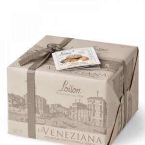 Traditioneller Panettone mit Aprikosen - Veneziana Albicocca e Spezie von Loison 550g