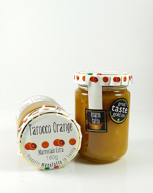 <b>SONDERANGEBT</b><br />Blutorangen-Marmelade - Marmellata Extra di Arance Rosse Tarocco <br /><b>Great Taste Award Gold</b>